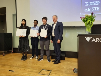 winner of Phoenix Contact Student Award